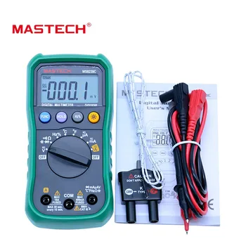 Multimetru Digital MASTECH MS8239C Portabil Auto gama AC DC Tensiune de Curent ALTERNATIV Capacitate Frecvență Temperatură Tester