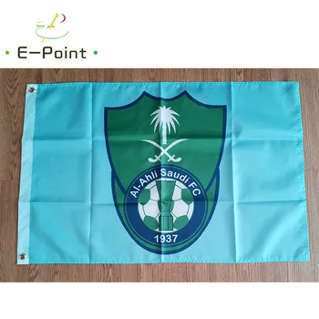 Steagul arabiei Saudite SPL Al-Ahli din Arabia FC 3ft*5ft (90*150 cm) Dimensiuni Decoratiuni de Craciun pentru Casa Pavilion Banner Cadouri