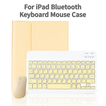 Pentru iPad 10.2 2019 2020 Nou 9.7 2017 2018 Tastatura Mouse Caz pentru iPad Aer 2 3 4 10.9 Pro 9.7 10.5 11 Bluetooth Keyboard Cover