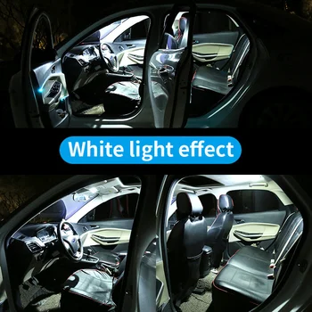 11x Canbus fara Eroare LED-uri de iluminare Interioară Pachet Kit pentru perioada 2006-2012 Mitsubishi Outlander Accesorii Auto Harta Dom Portbagaj de Licență