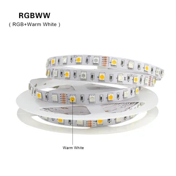 11 Culori 5050 12V 5M SMD LED Strip lumina Impermeabil Bandă RGB RGBW RGBWW Decor Șir lampa 60LEDs/M Galben,Roz,Albastru de Gheață