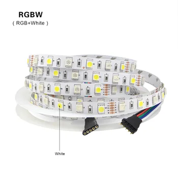 11 Culori 5050 12V 5M SMD LED Strip lumina Impermeabil Bandă RGB RGBW RGBWW Decor Șir lampa 60LEDs/M Galben,Roz,Albastru de Gheață