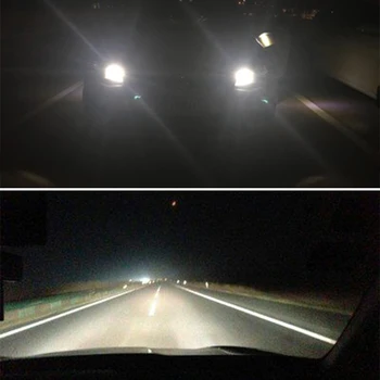 2 BUC LED-uri Auto H15 Ceata Bec Lumini de Zi Pentru Audi A5 A6 Q7 BMW, Mercedes Benz, VW Jetta Golf/GTi Tiguan Accesorii