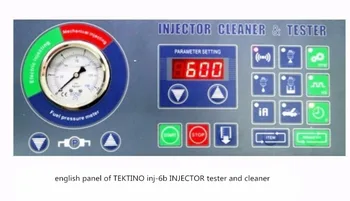 Diagauto Fabrica de Preț și Stoc engleză panoul de TEKTINO inj-6b testerul pentru INJECTORUL și curat
