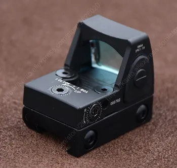 Mini Micro trijicon RMR Stil 1x Red Dot Sight Pușcă domeniul de Aplicare pentru Picatinny Feroviar de Montare de Bază 6 MOA M9897