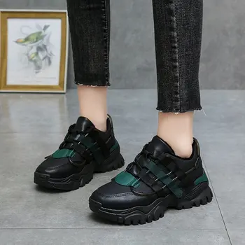 2020 De Iarnă Pantofi Pentru Femei Negru Scurt De Pluș Pantofi Casual Formatori Pantofi De Designer, Femeie Adidași Pantofi Platforma Zapatillas Mujer