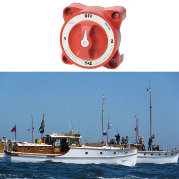 4 Poziția 32V 350 Amp E-Series Impermeabil Aprindere Marine Protejate Barca Dual Baterie Întrerupător Switch-uri