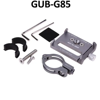GUB G85 Aluminiu Bicicleta Suport de Telefon Pentru 3.5-6.2 inch Smartphone Reglabil Suport Universal GPS Bike Telefon StandMotorcycr