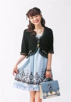 Japoneze moale, fată de colegiu stil Alice întuneric Gotic Lolita messenger portable rucsac JK uniformă cosplay anime geantă de umăr