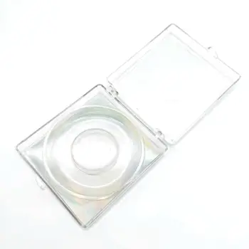 En-gros de 50/100 buc Dreptunghi Forma de Diamant Rotund Pătrat Geană Tava Tava de Plastic este folosit pentru gene cutie de ambalaj