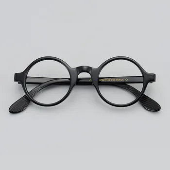 Acetat De Mici, Rotunde Ochelari Vintage Transparent Rame De Ochelari Pentru Femei Optice Miopie Ochelari De Vedere Ochelari De Clar