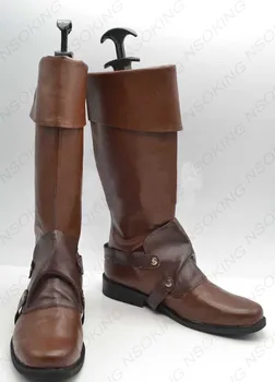 Flynn Rider Cosplay Joc de Pantofi Cizme de Înaltă Calitate Personalizate