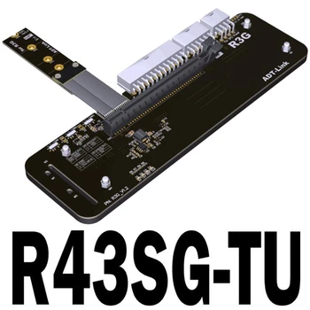 R43SG Laptop placa grafică externă a M. 2 nvme PCIe3.0 x4 docking station extensie adaptor coloană eGPU Pentru ITX STX NUC notebook