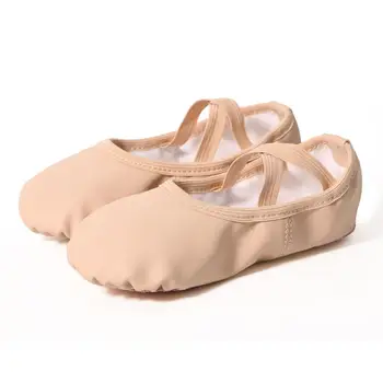 Dansatoare Punct de Pantofi pentru Balet Copii Dans Papuci de Panza Profesionala Yoga, Balet latină Pantofi pentru Fete Balerina