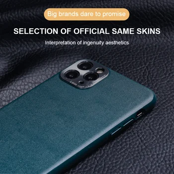 2020 New Sosire Elegant din Plastic Sase Pentru iPhone 11 Pro Max cazul de Lux la Șocuri Bara de protecție Caz Înapoi Pentru iPhone 11 Pro Max