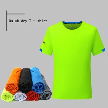 Men ' s T-shirt-uri de Modă de Culoare Solidă Mâneci Scurte uscare Rapidă respirabil Slim Fit de Vară pentru Bărbați t-shirt