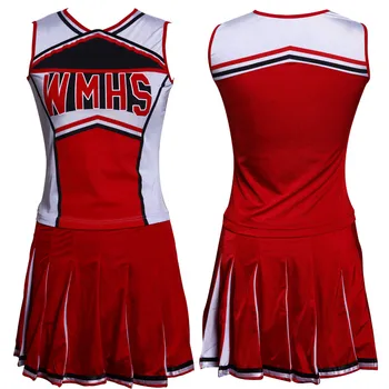 2019 Nou Liceu Majorete Muzical Glee Baseball Majoreta Costume Tinuta Fancy Rochie XS-2XL