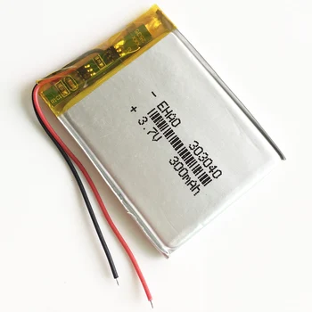 303040 3.7 V 300mAh baterie litiu polimer lipo, li-ion baterie reîncărcabilă pentru MP3 GPS setul cu cască bluetooth camera recorder