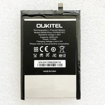Pentru OUKITEL K6000 PLUS de Baterie de Telefon De 3.85 V Înlocuire 6068mAh Părți Baterie de Rezervă Construit în Părți