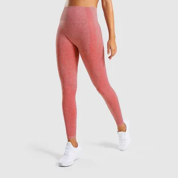 2020 Piersic Hip fără Sudură Jacquard Yoga Pantaloni cu Talie Înaltă Fitness Sport Strâns Femei Jambiere Jambiere jambiere sport fitness