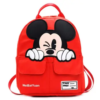 De Vânzare la cald grădiniță sac de școală copilul de desene animate Mickey copii rucsac băiat drăguț rucsac pentru 3-6 ani fata de geanta