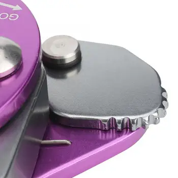 Auto-frânare de Oprire de Coborâre pentru 9-13mm Rope Clamp Apuca de Salvare Rapel Inel de Catarare Violet Pentru Alpinism în aer liber Accesorii