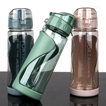 Sticle de apa 500/1000ml BPA Gratuit Agitator în aer liber, Sport, Turism Sticla de Bautura Portabile, Etanșe Ecofriendly Plastic Ceai de Fructe Ș