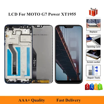 157mm LCD Înlocuitor Pentru Moto G7 Putere XT1954-5-6 Ecran Tactil Digitizer Pentru Montaj MOTO G7 Putere XT1955-1-1-4 XT1955-7