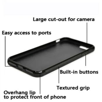Cazuri Telefon mobil Capac de Plastic Dur pentru iphone 8 7 6 6S Plus X XR XS 11 Pro Max 5S 4 4S 5 SE Cazul lui Howl Urlete în Mișcare Castel