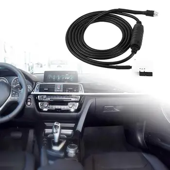 Auto Auto Aux Cablu Adaptor 12 Pini AUX de Intrare Audio Auxiliar Kit Iphone Ipod Cablu Adaptor pentru BMW E60 E61 E63 E64 Auto-Styling