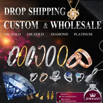 JLZB 24K Aur Pur Cercel Real AU 999 Aur Cercei Simplu la Modă Diamant de Lux Clasic Bijuterii Fine Fierbinte Vinde Nou 2020