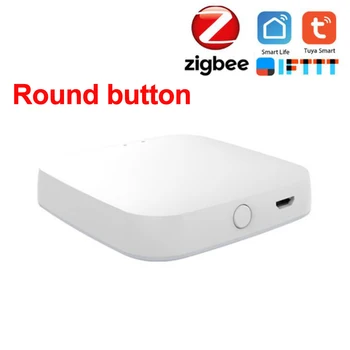 Tuya Zigbee Pod Smart Home Zigbee Gateway Hub de Control de la Distanță Dispozitive Zigbee Prin Smart Life APP Funcționează cu Alexa de Start Google