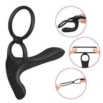 Adult Sex Toys 20 De Moduri De Ejaculare Întârziată Cockring G-Spot Vibrator Vagin Stimulator Clitoris Penis Inel Inel De Penis Pentru Cupluri