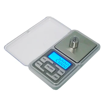 200g x 0.01 g Mini Digital Scale bijuterii Bijuterii Cântare Ecran LCD de Înaltă Precizie de Măsurare de Buzunar Greutate Instrumente