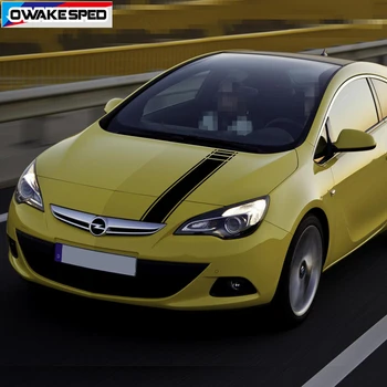 1 Set Masina Dungi Capota Pentru Opel Astra GTC OPC 3-5 Usi de Curse Sport Capota Motor Capac Autocolante Auto Corpul Decor Decalcomanii