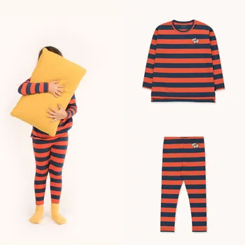 EnkeliBB Copilul de Toamna Iarna cu Maneca Lunga Tricou și Pantaloni Seturi TAO Brand 2020 AW Colecție Copii de Desene animate Model de Pijama