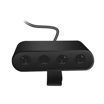 4 porturi Player pentru GameCube Controller Adaptor pentru Wii-U pentru a comuta NS sau PC Mâner Combinat Convertor Adaptor