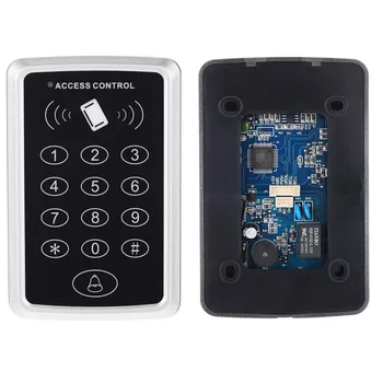 Ușa Sistem de Control Acces RFID Control Acces Controler Kituri Tastatura + sursa de Alimentare+ sistem de Blocare Magnetic Grevă Dorp Încuietori pentru Acasă