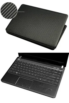 Fibra de Carbon din Piele Laptop Autocolant Decal Acoperire Piele Protector pentru MSI GE75 17.3