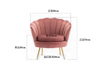 Roz Auriu Metal Fier de Catifea Royal Crown Single Double Trei Canapea scaun Dressing Scaun Cafea Living Grădină Printesa Prinț