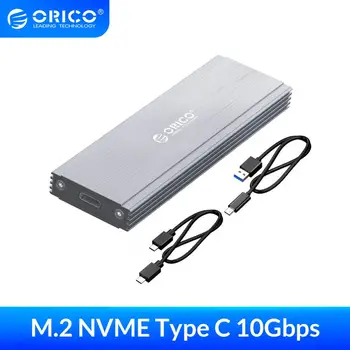 ORICO NVME M. 2 SSD Cabina de Caz USB3.1 GEN2 10gbps SSD Mobile Hard Disk m2 Cutie Externe Cabina de Caz pentru M2 de unitati solid state SSD