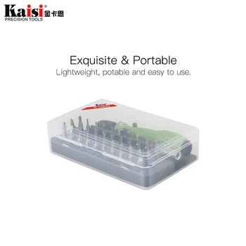 Kaisi Precizie Magnetic Set de surubelnite 32 buc Instrument de Reparare Kit pentru iPhone/Calculatoare/Electronica/Laptop-uri de uz Casnic șurubelniță