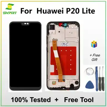 Pentru Huawei P20 Lite / Nova 3E Ecran LCD Touch Ecran Digitizor de Asamblare de Piese de schimb Pentru P20 Lite Nova 3E 5.84