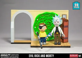 Hot Anime Figura Rick cu Morty Acțiuni de Colectare a Clădirii Figura Jucării Bunicul Rick Cameră de Decorare Cadouri pentru Copii, o Jucarie pentru Copii