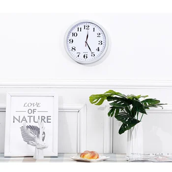 Nordic Mic Ceas de Perete pentru Camera de zi Decor Litru Creatoare de Moda Simplu Agățat Ceasuri Duvar Saati Ceas Dormitor Decorative