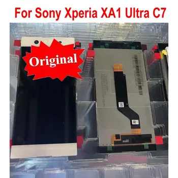 Original, Nou Sticlă Senzor IPS LCD Display 10 Panou Tactil Ecran Digitizer Asamblare Pentru Sony Xperia XA1 Ultra C7 Piese de Telefon