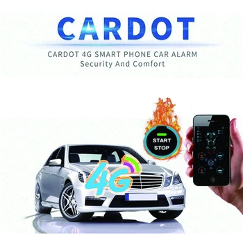 Cele mai recente Telecomanda Smart Pke Remote Starter motor Start-Stop cardot 4g alarme auto