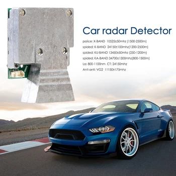Masina Detector de Radar de Viteză a Vehiculului de Alarmă X K CT La Anti-Radar Detector Universal Auto Detector de Radar engleză rusă