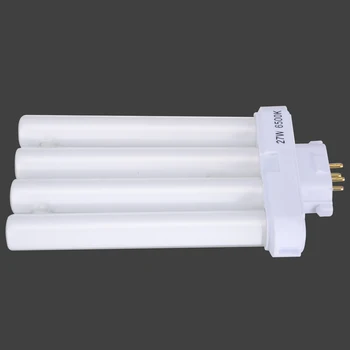 27W FML27/65K Lumină de Economisire a Energiei de Înaltă Eficientă 4 Pin Quad Tub Fluorescent Bec Lampa Alb Pur Lumini
