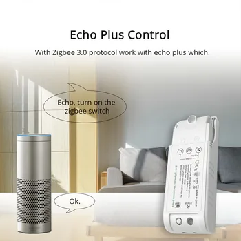 Benexmart Dimmer Zigbee 3.0 DIY Smart Switch Lumina Controler de Automatizare Acasă de la Distanță de Control Echo Plus Alexa SmartThings